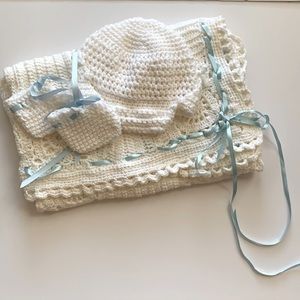 Handmade Baby Blanket Set